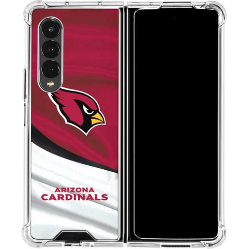 NFL Arizona Cardinals Galaxy Z Fold4 5G Clear Case